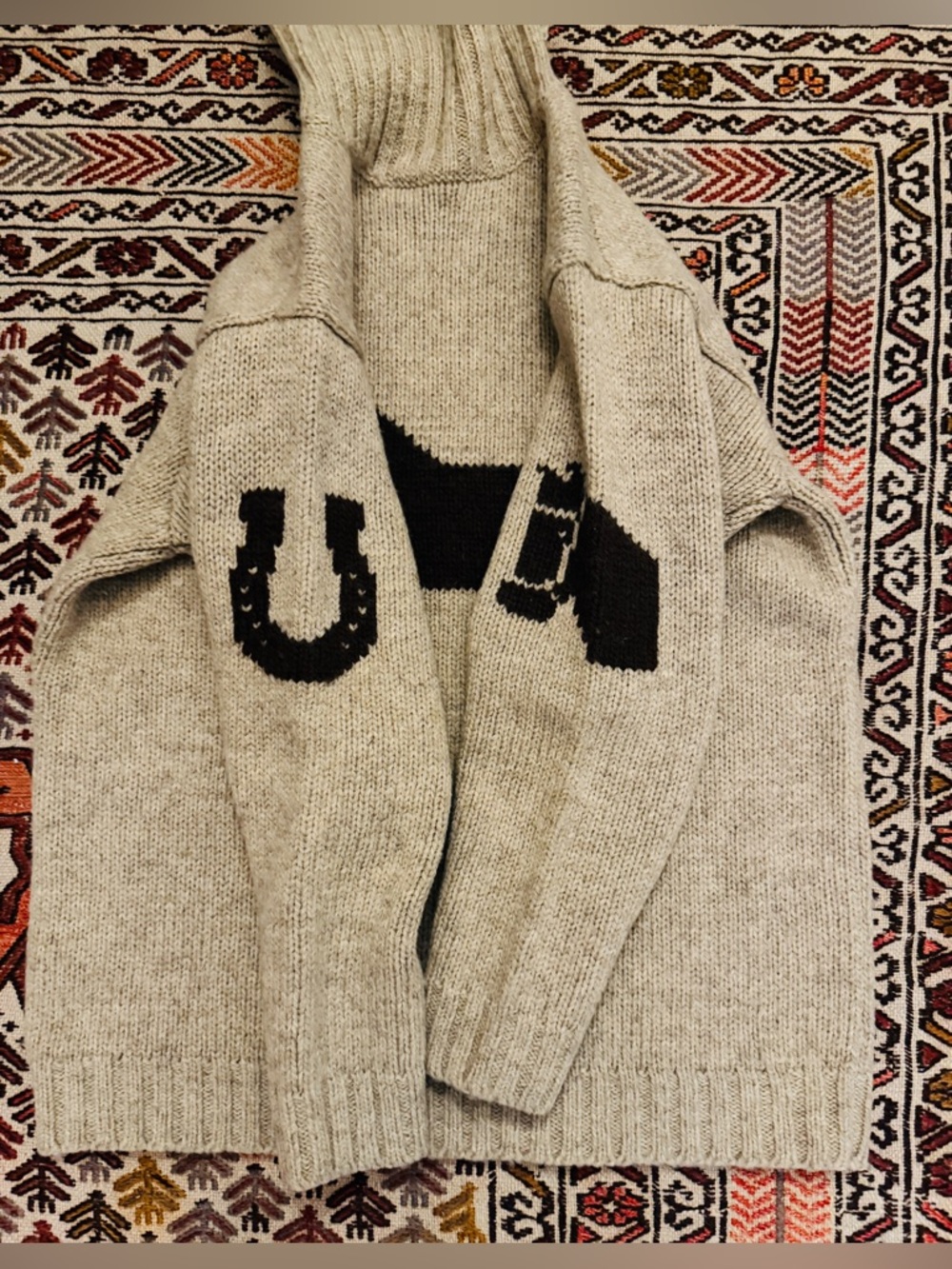 Ralph Lauren Vintage Equestrian Sweater - Picture 3 of 7